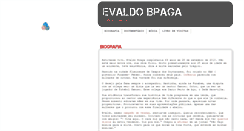 Desktop Screenshot of evaldobraga.com